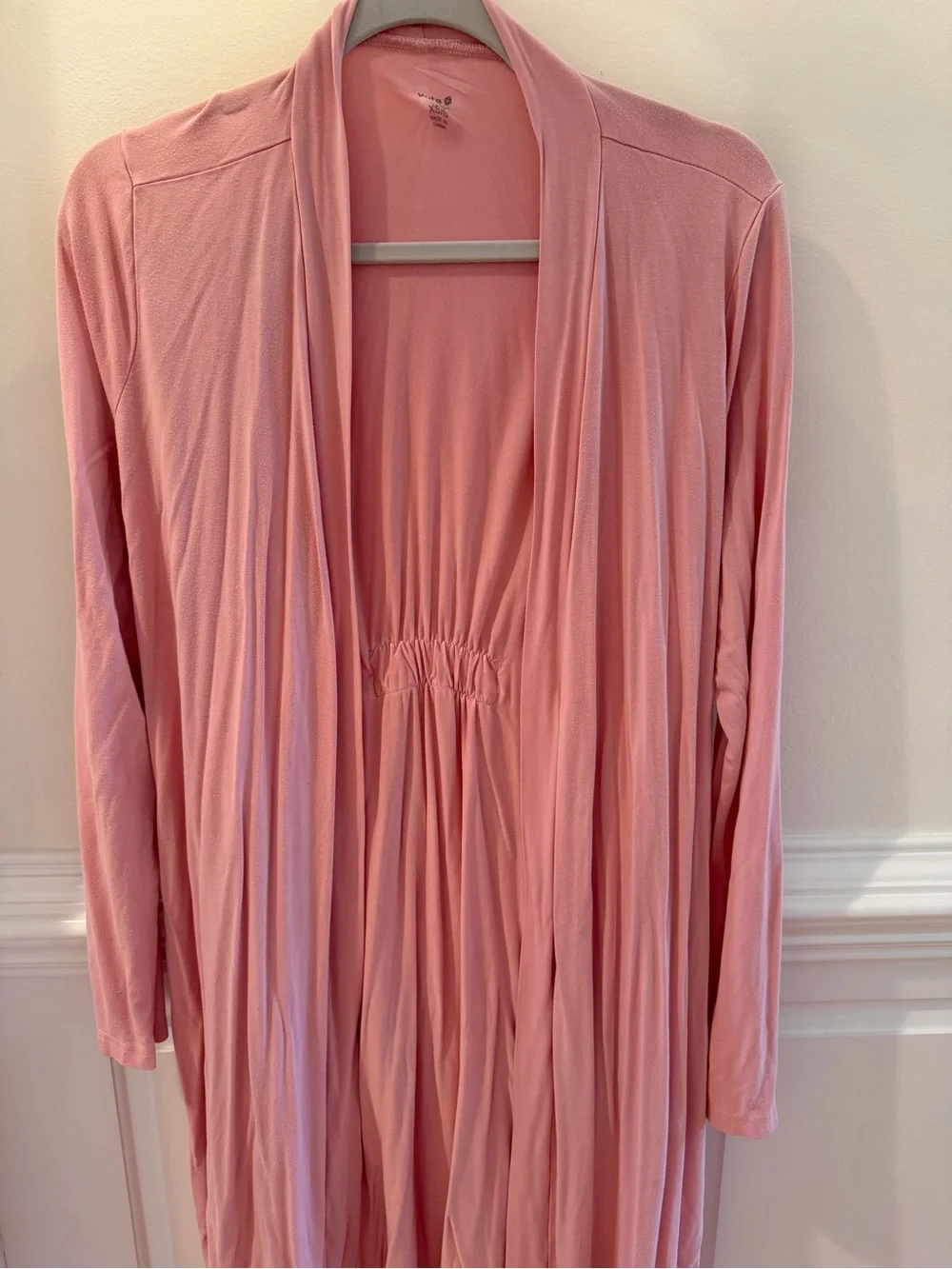 Kyte Baby Women’s Pink Lounge Robe - Picture 3 of 4